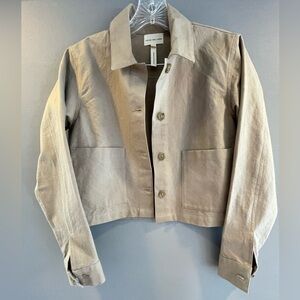 Laude the Label Mushroom Color, Organic Cotton, Long Sleeve, Jacket. New, Small